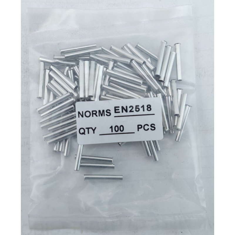 Наконечник гільза без ізоляції EN2518 TNSy
