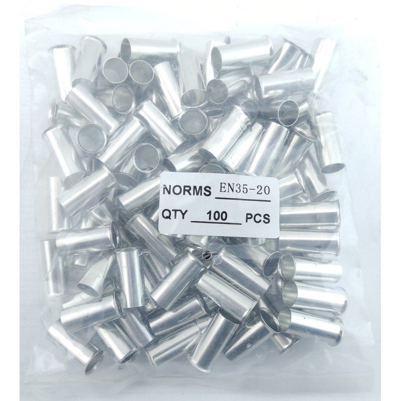 Наконечник гільза без ізоляції EN35-20 TNSy