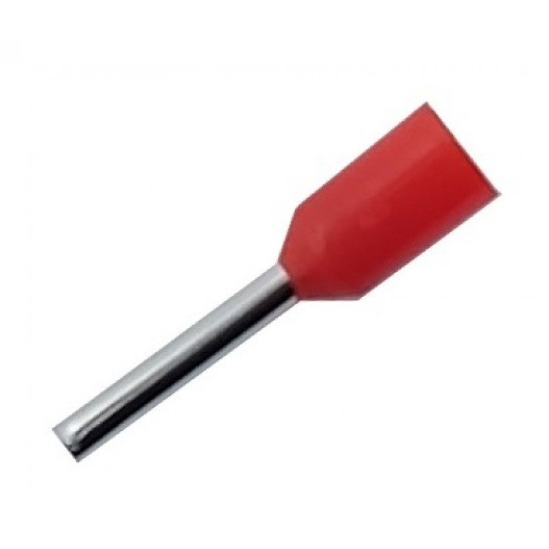 Наконечник гільза Е0508 0,5мм2 червоний TNSy