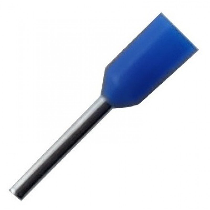 Наконечник гільза Е0508 0,5мм2 синій TNSy