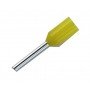 Наконечник гільза Е0508 0,5мм2 жовтий TNSy