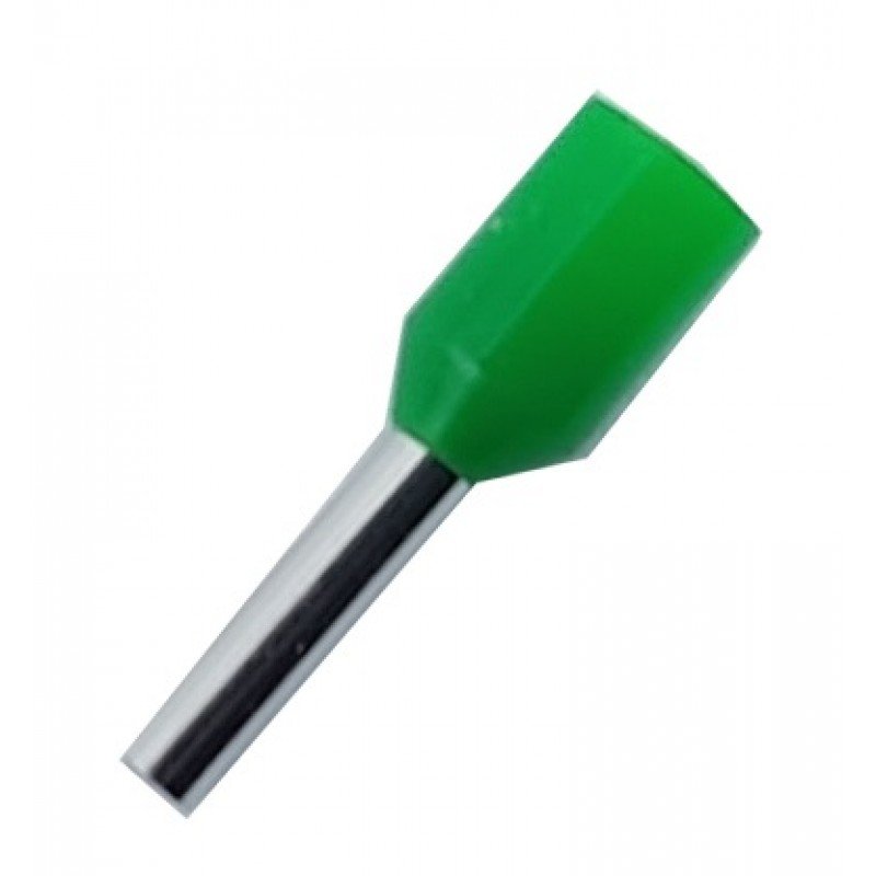 Наконечник гільза Е1008 1мм2 зелений TNSy