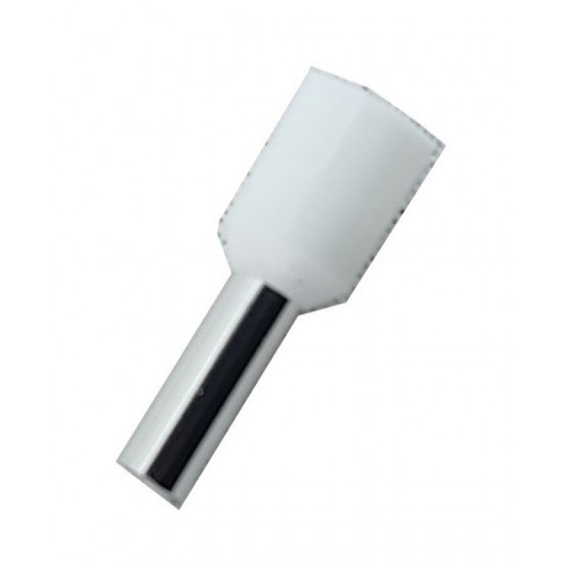 Наконечник гільза Е4009 4мм2 білий TNSy