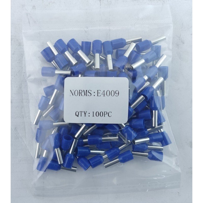Наконечник гільза Е4009 4мм2 синій TNSy