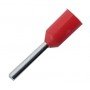 Наконечник гільза Е7508 0,75мм2 червоний TNSy