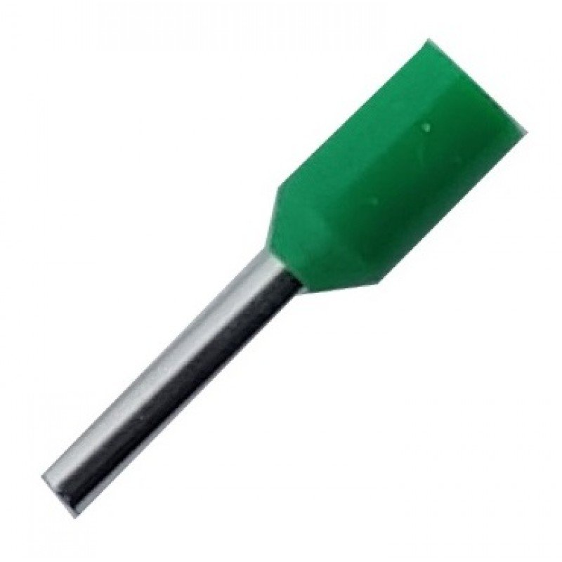 Наконечник гільза Е7508 0,75 мм зелений TNSy