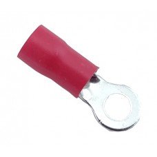Наконечник кільцевий з ізоляцією RV8-6 (6-10/6) червоний TNSy
