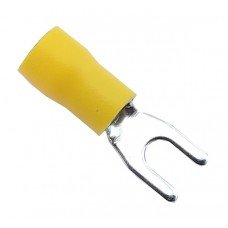 Наконечник вилка з ізоляцією SV5,5-4 (4-6/4) жовтий TNSy