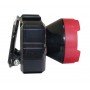 Налобний ліхтар LED HL5 1W 6500K 4H 100L bat: 3,7V 1,2A IP53 Red/Black TNSy