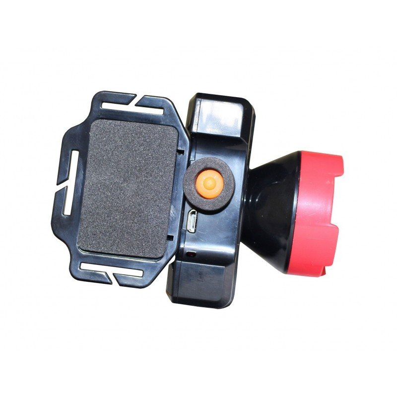 Налобний ліхтар LED HL5 1W 6500K 4H 100L bat: 3,7V 1,2A IP53 Red/Black TNSy