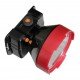 Налобний ліхтар LED HL6 5W 6500K 3/10H 100/300L bat: 3,7V 2A IP53 Red/Black TNSy