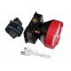Налобний ліхтар LED HL6 5W 6500K 3/10H 100/300L bat: 3,7V 2A IP53 Red/Black TNSy