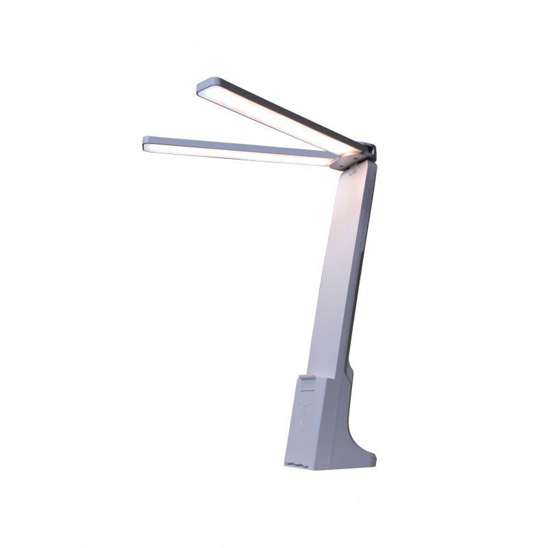 Настільний світильник акумуляторний з блоком живлення LED TL822 5W 3000/4500/6500K 2/4/8H 100/250/400L bat: 3,7V 1,2A White TNSy