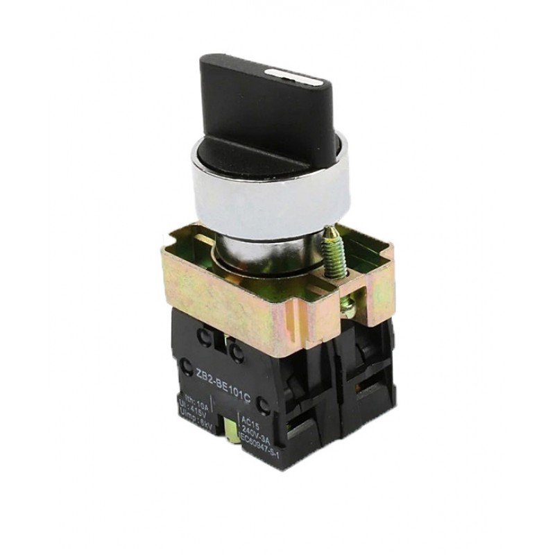 Перемикач XB2-BD25 1NO+1NC "I-0" стандартна ручка TNSy