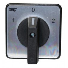 Перемикач кулачковий ПКП125-33/В 125А "1-0-2" 3Р/400B 60° 88х88