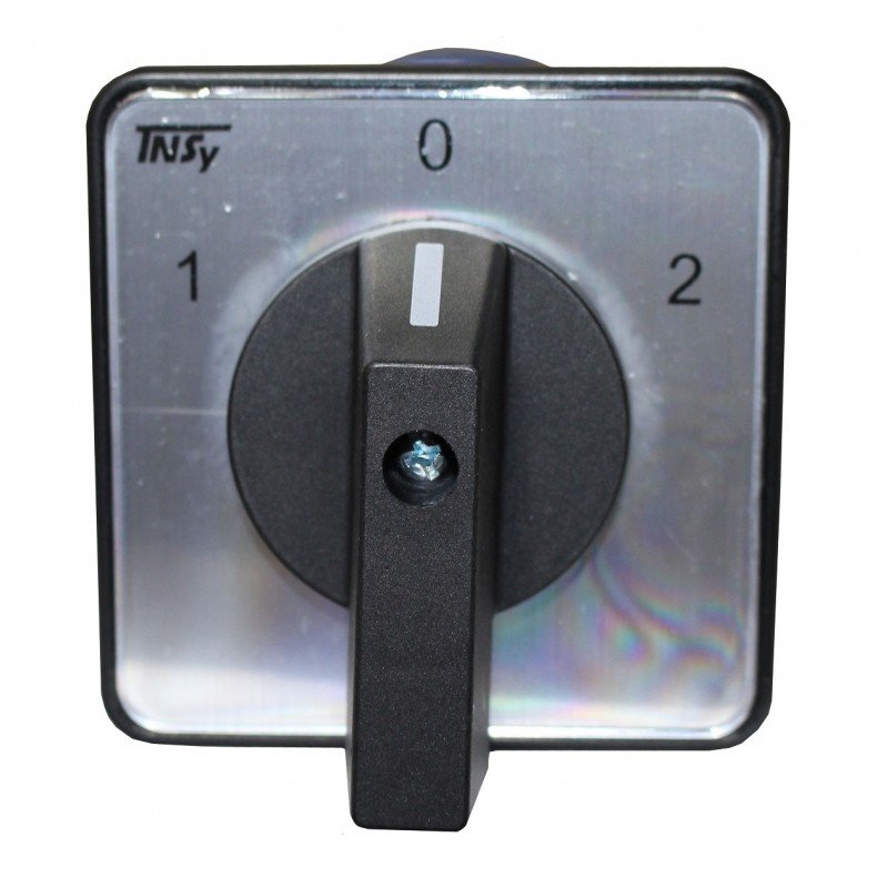 Перемикач кулачковий ПКП160-33/В 160А "1-0-2" 3Р/400B 60° 88х88