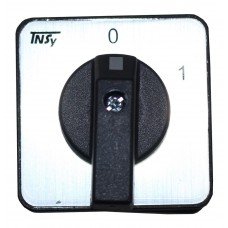 Перемикач кулачковий ПКП20-11/В 20А "0-1" 1Р/400B 60° 48х48