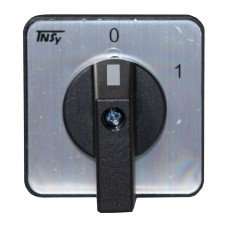 Перемикач кулачковий ПКП25-12/В 25А "0-1" 2Р/400B 60° 48х48