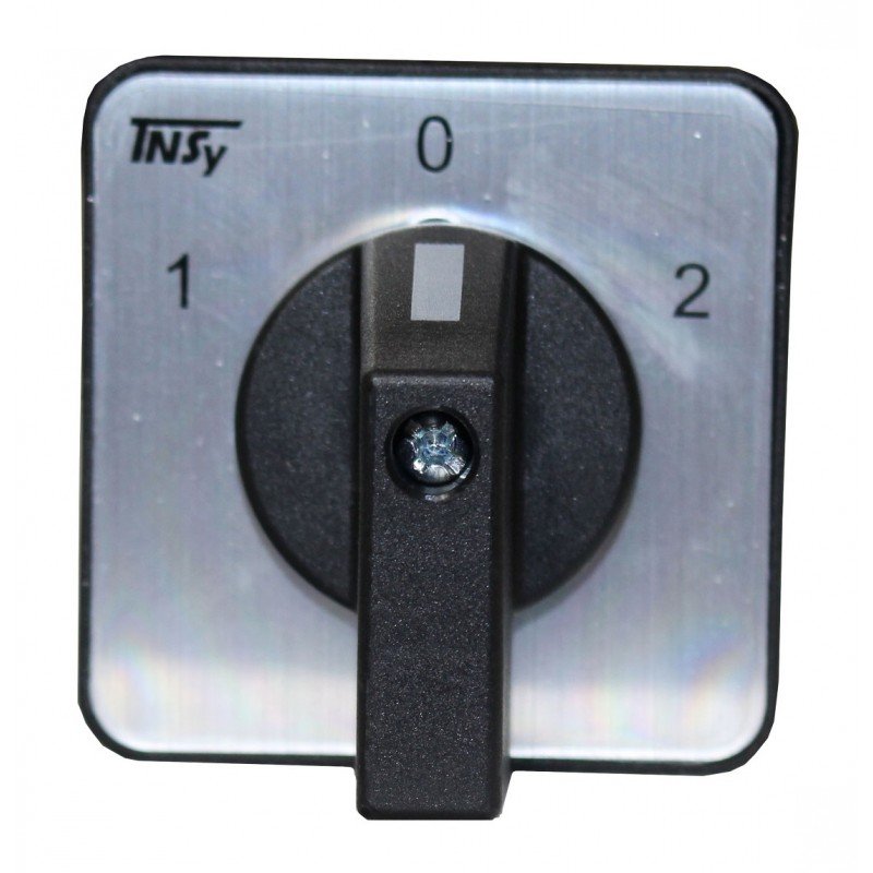 Перемикач кулачковий ПКП25-33/В 25А "1-0-2" 3Р/400B 60° 48х48