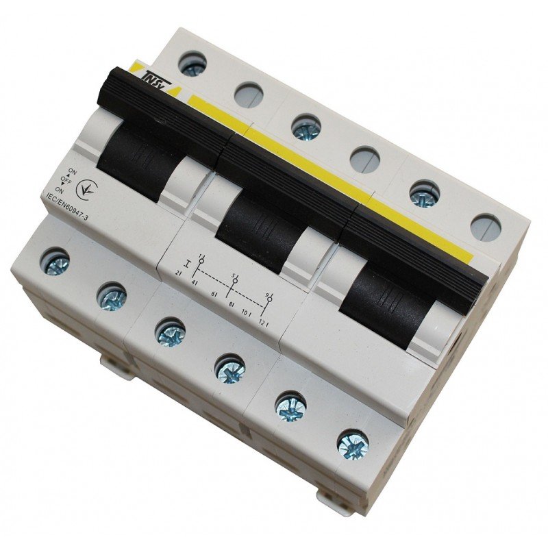 Перемикач-роз'єднувач ПРт-36 "1-0-2" 3Р 125А TNSy