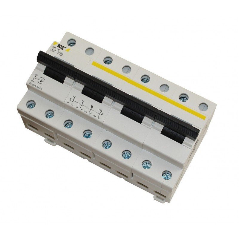 Перемикач-роз'єднувач ПРт-36 "1-0-2" 4Р 125А TNSy