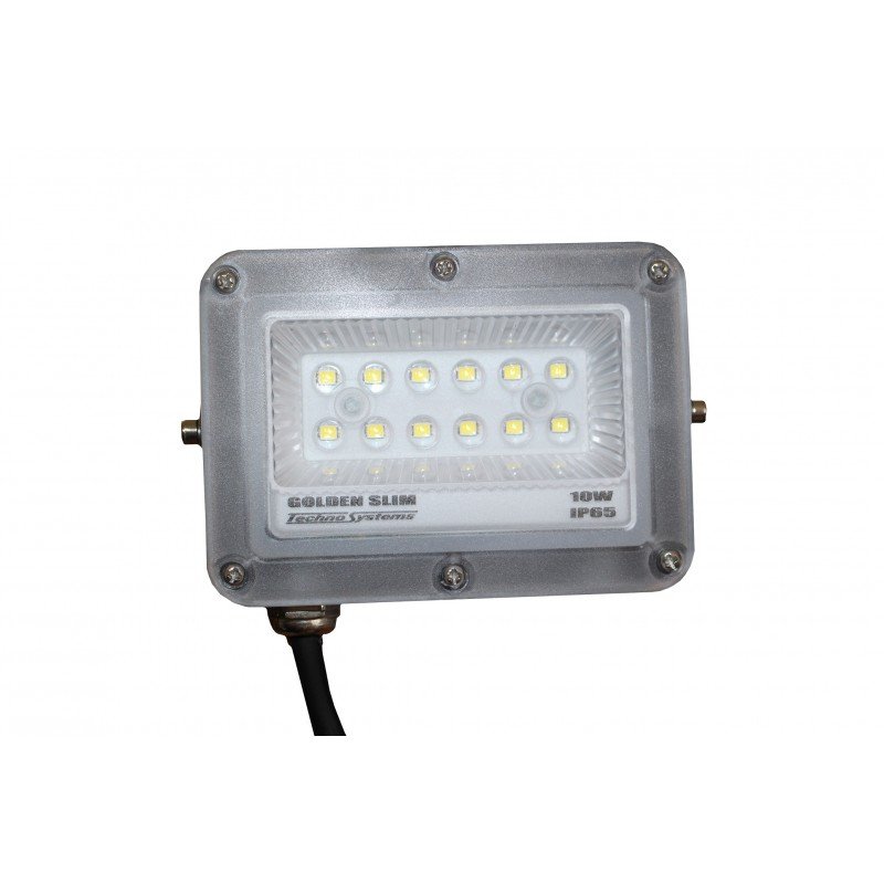 Прожектор LED 10W GOLDEN Slim 220V 1100Lm 6500K IP65 TNSy