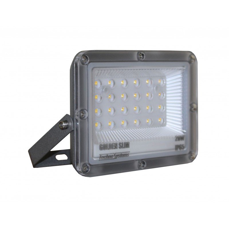 Прожектор LED 20W GOLDEN Slim 220V 2200Lm 4000K IP65 TNSy