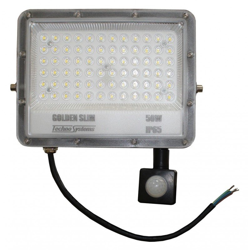 Прожектор LED 50W GOLDEN Slim 220V 5500Lm 6500K IP65 + ДР TNSy