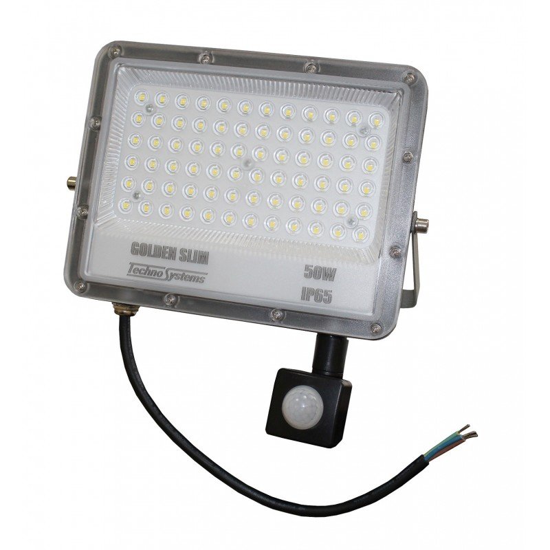 Прожектор LED 50W GOLDEN Slim 220V 5500Lm 6500K IP65 + ДР TNSy