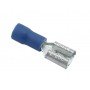Роз'єм "мама" FDD2-250 (1,5-2,5/6,3-0,8) синій TNSy