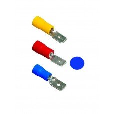 Роз'єм "папа" MDD2-250 (1,5-2,5/6,3-0,8) синій TNSy