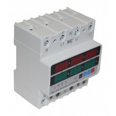 Реле РНс3Х-63 3ф 63А 4мод. 3×230/400В контроль напруги та струму TNSy
