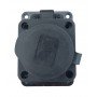 Розетка з захисною кришкою з/к RUBBER IP44 TNSy
