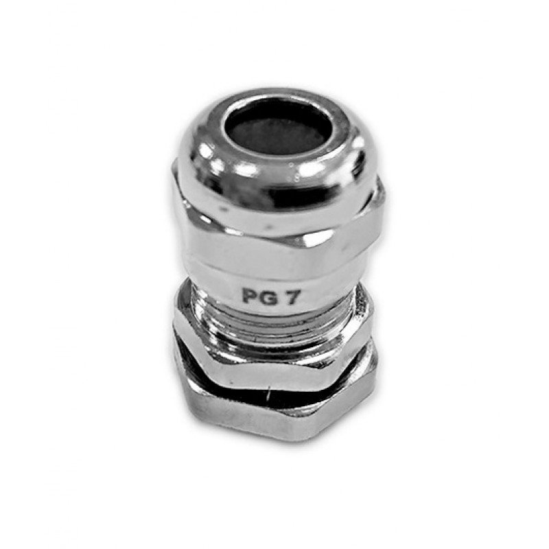 Сальник PG7 d3-6,5мм IP68 латунний TNSy
