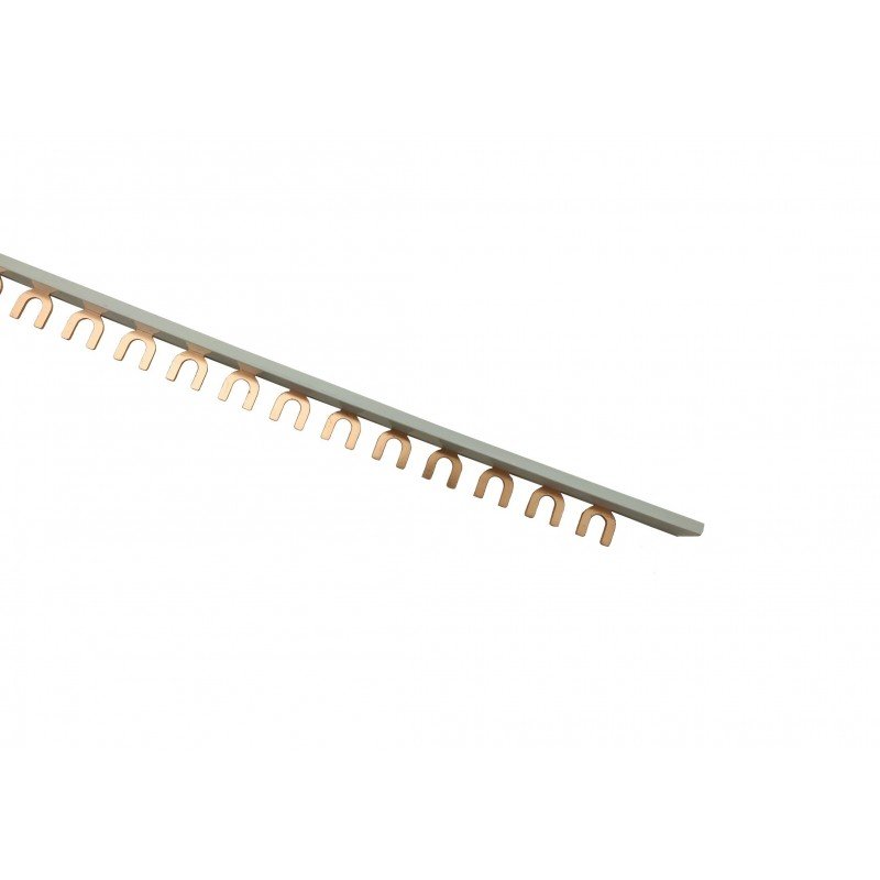 Шина з&apos;єднувальна FORK301 1Р 80/100А 15мм2 54мод. 1м. (вилка) TNSy