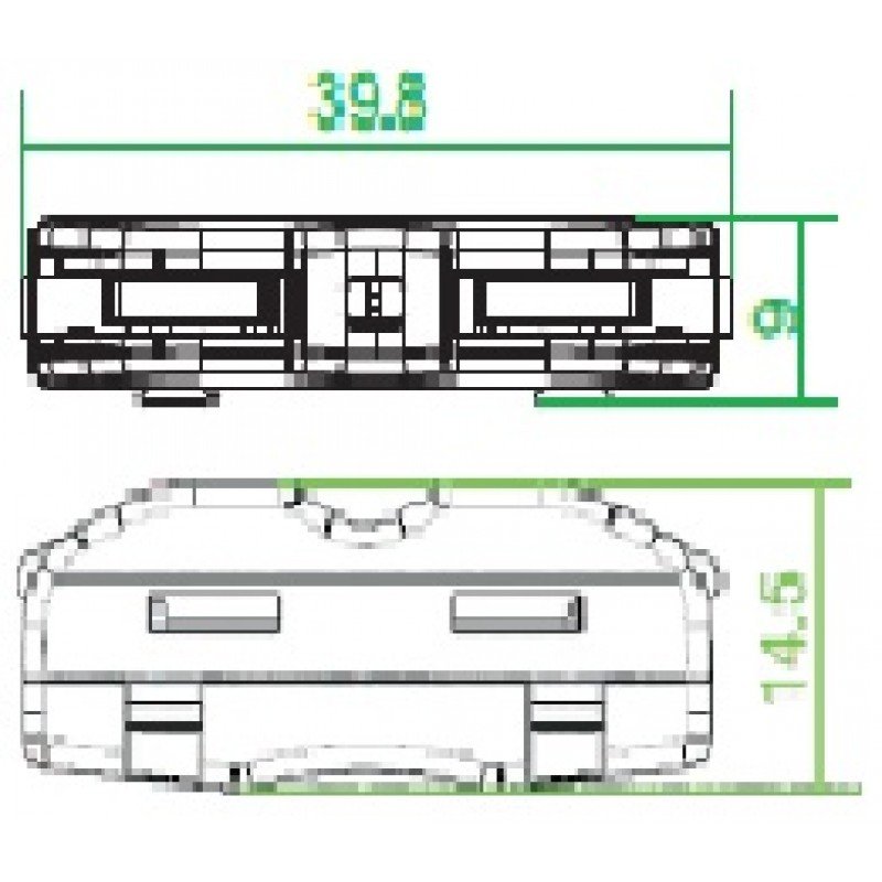 Будівельно-монтажна клема СМК 222-421P TNSy