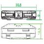 Будівельно-монтажна клема СМК 222-421P TNSy