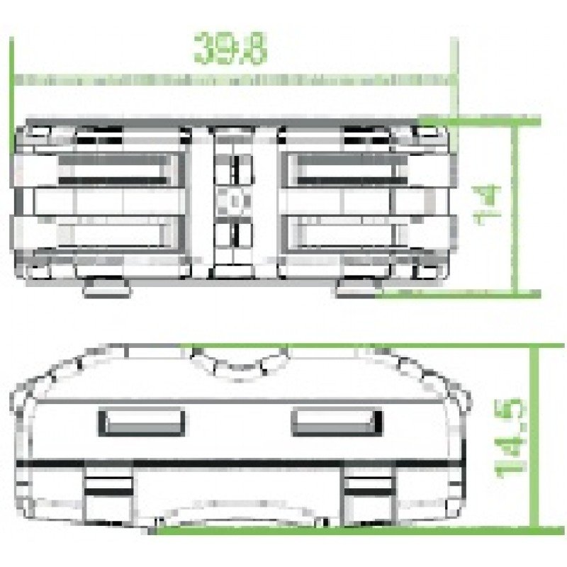 Будівельно-монтажна клема СМК 222-422P TNSy