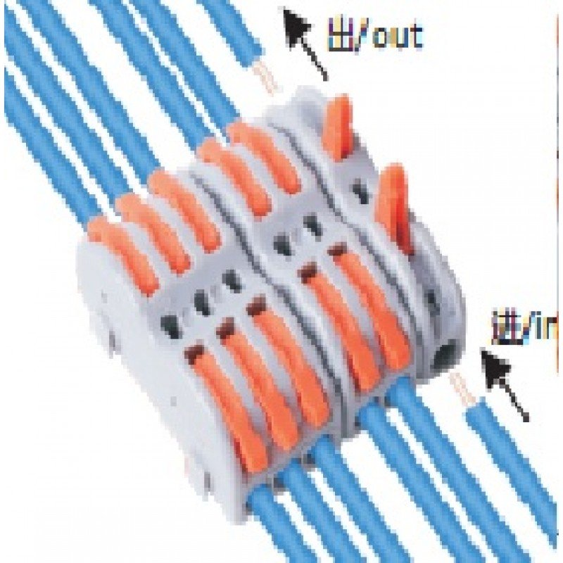 Будівельно-монтажна клема СМК 222-423P TNSy