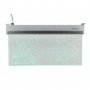Світильник евакуаційний, S503 ACRYLIC LED 3W GRAVING "Вказівник двері праворуч" TNSy