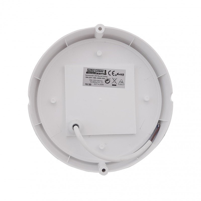 Світильник LED Round Ceiling 18W-220V-1440L-4200K-IP65 TNSy