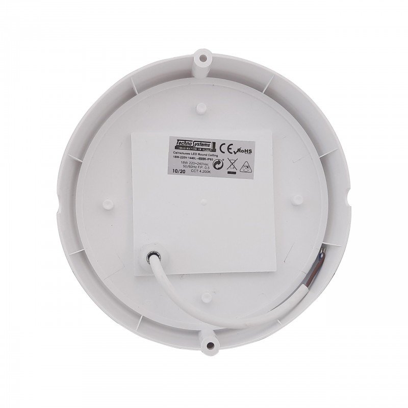 Світильник LED Round Ceiling 18W-220V-1440L-6500K-IP65 TNSy