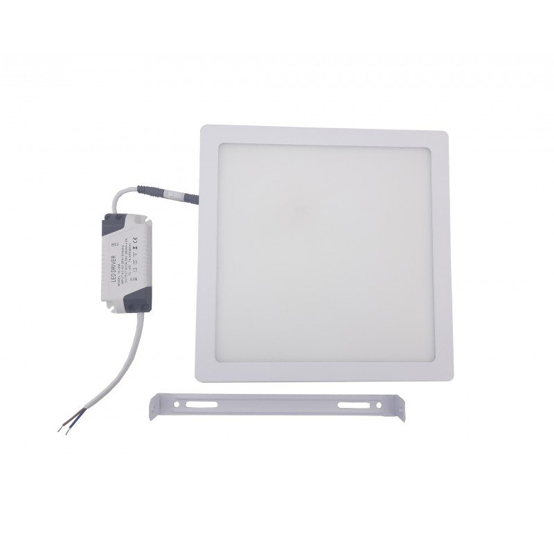 Світильник накладний LED Square Downlight 18W-220V-1300L-4000K Alum TNSy
