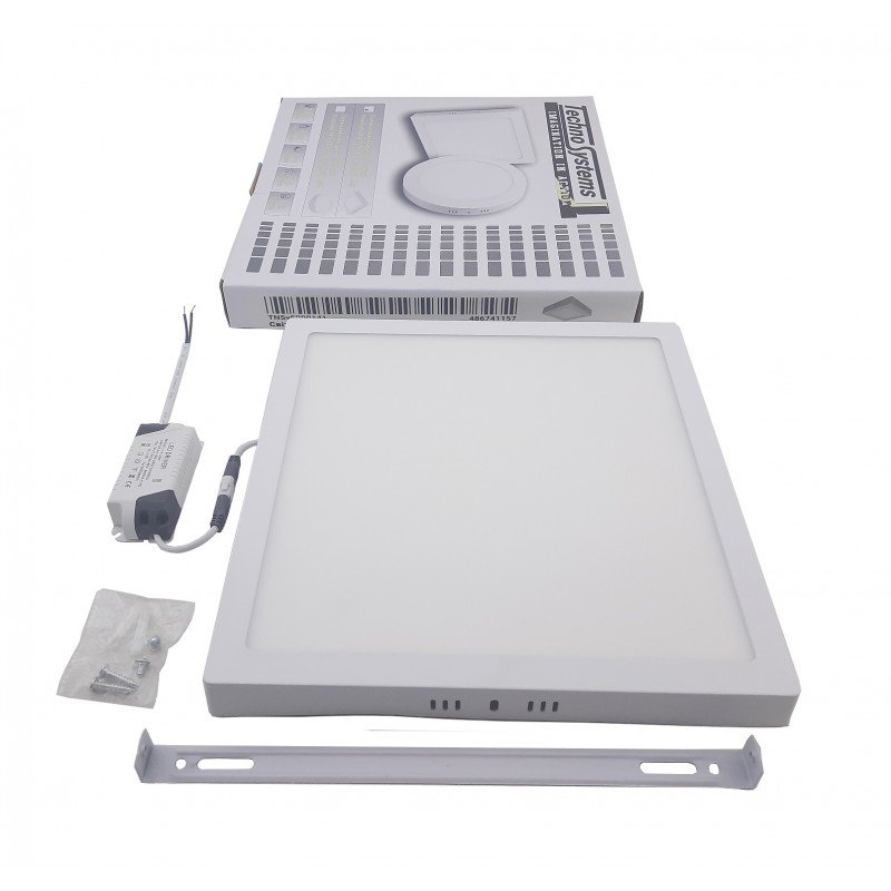Світильник накладний LED Square Downlight 24W-220V-1700L-4000K Alum TNSy