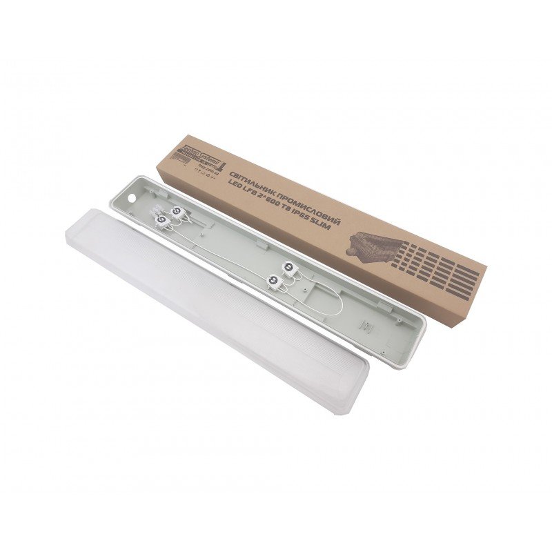 Світильник промисловий LED LFB 2*600 T8 IP65 Slim TNSy