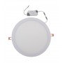 Світильник врізний LED Round Downlight 24W-220V-1700L-4000K Alum TNSy