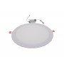 Світильник врізний LED Round Downlight 24W-220V-1700L-4000K Alum TNSy
