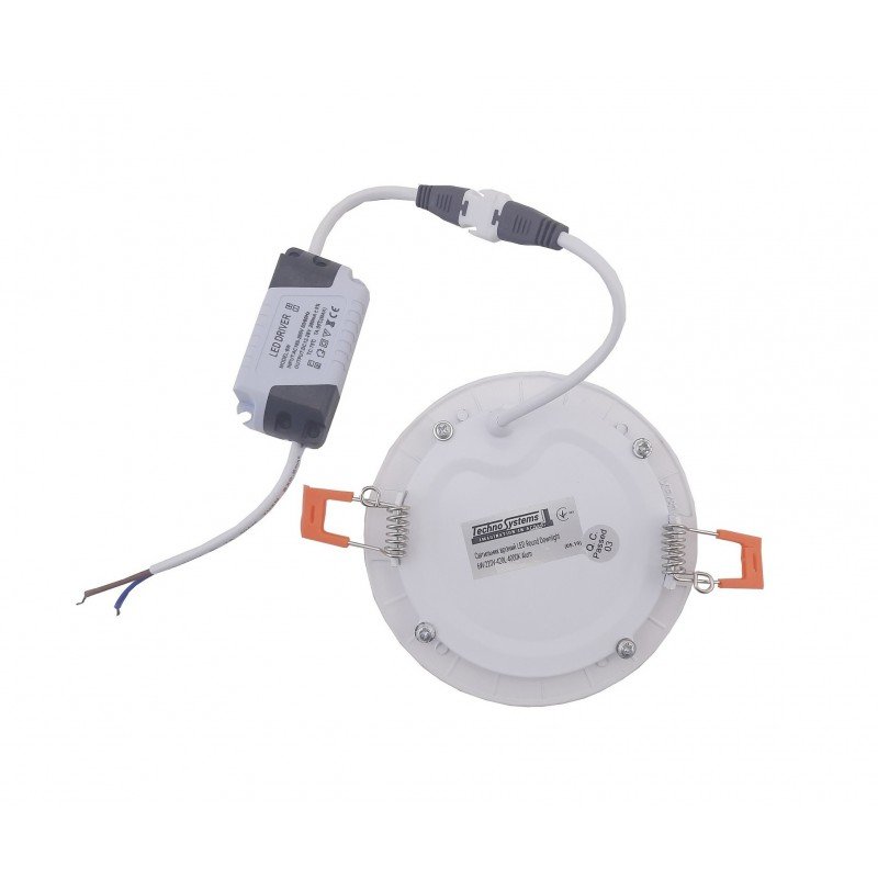 Світильник врізний LED Round Downlight 6W-220V-420L-4000K Alum TNSy
