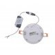 Світильник врізний LED Round Downlight 6W-220V-420L-4000K Alum TNSy
