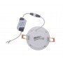 Світильник врізний LED Round Downlight 6W-220V-420L-4000K Alum TNSy